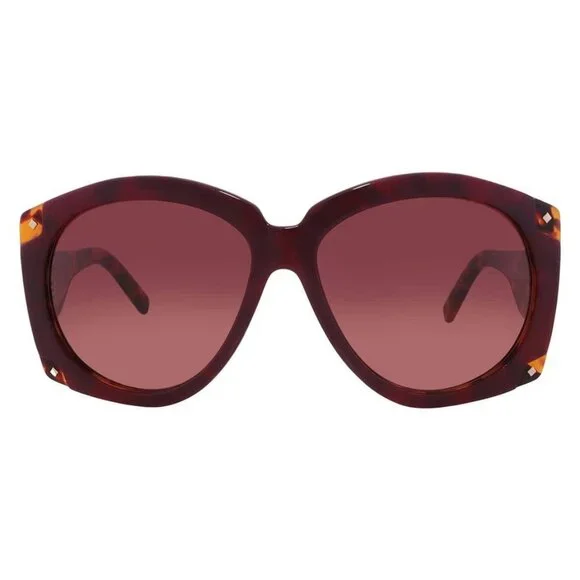 New MCM Brown Gradient Oval Unisex Sunglasses MW0005 71F 61 MW0005 71F 61Men